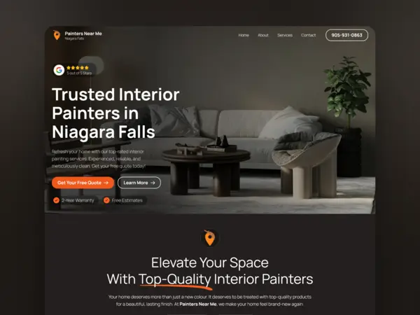 Painters Near Me mockup